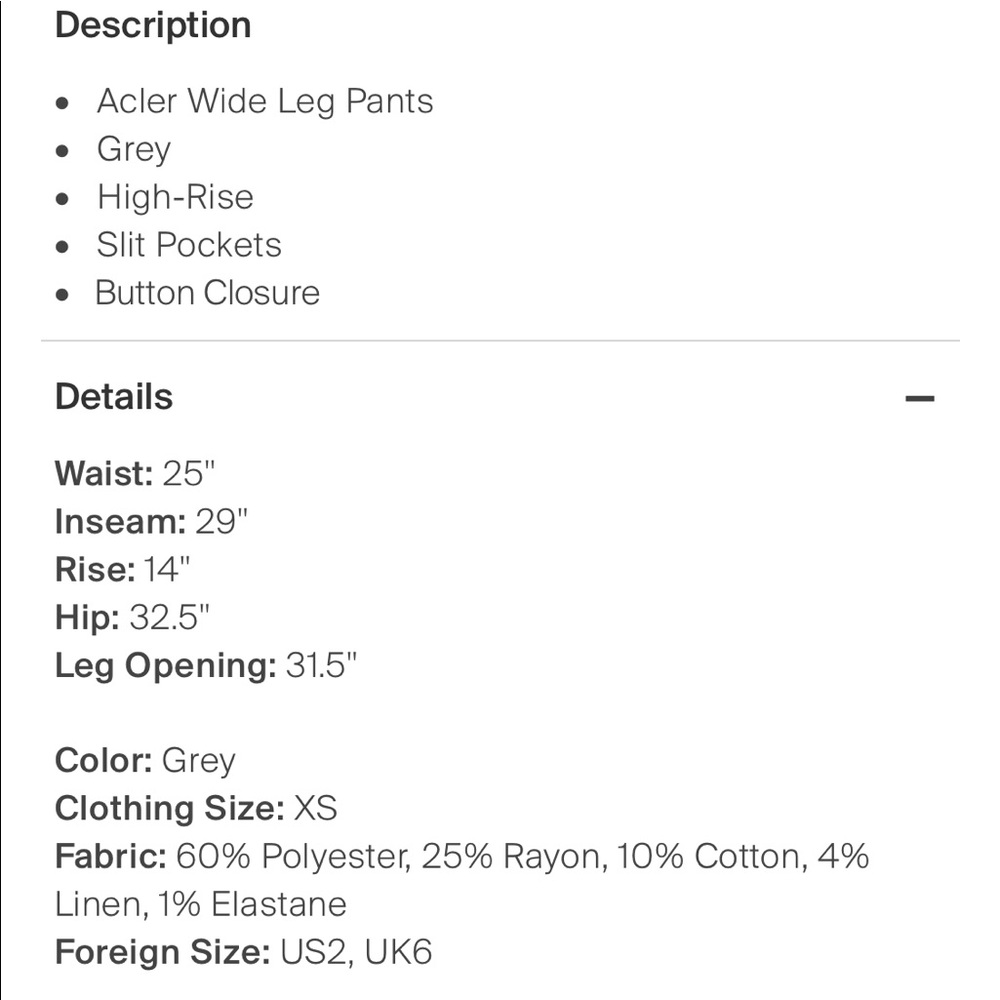Acler wide pant - Picture 3 of 10
